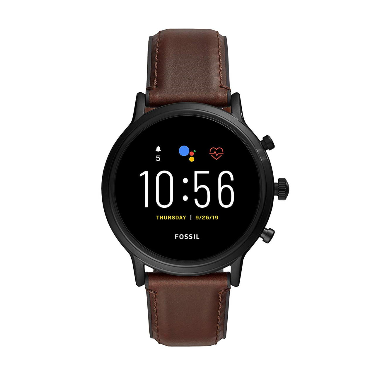 Fossil Gen 5 Carlyle Touchscreen Smartwatch with Speaker, Heart Rate, GPS and Smartphone Notifications - FTW4026