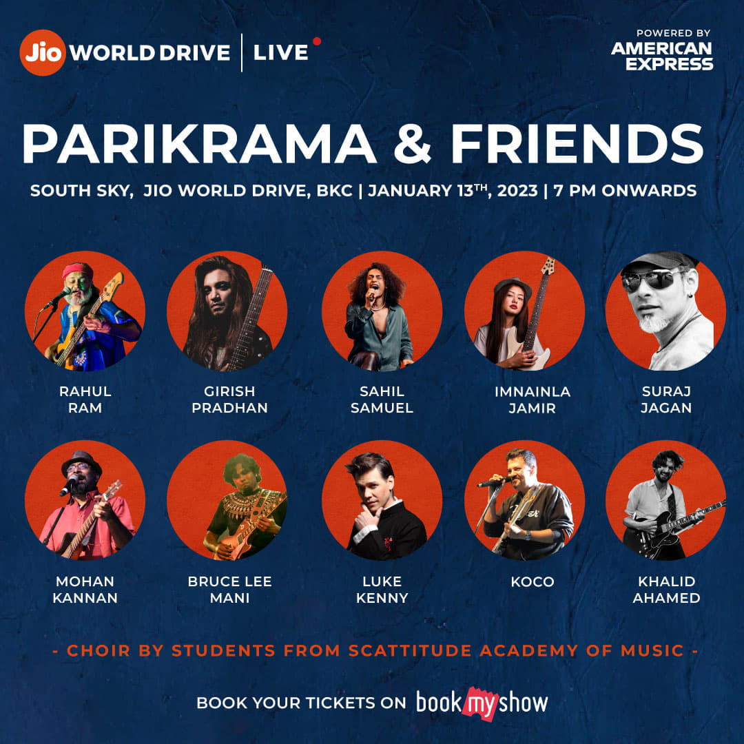 Parikrama & Friends Live at Jio World Drive