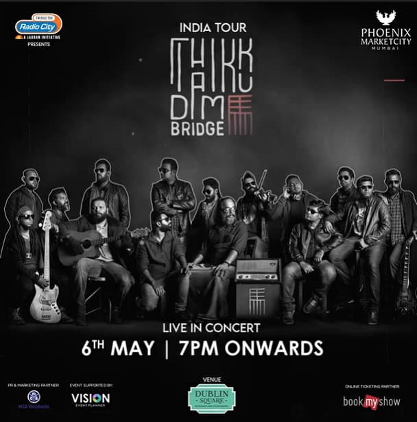 Thaikkudam Bridge Live Concert at Phoenix Marketcity Mumbai