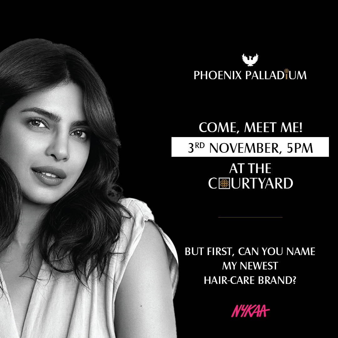 Priyanka Chopra launches her hair-care brand with Nykaa at Phoenix  Palladium | Events in Mumbai 