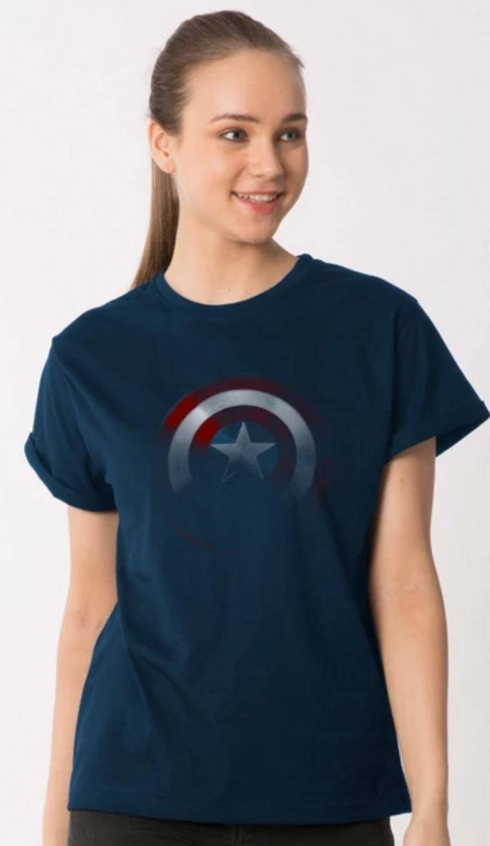 captain america t shirt bewakoof