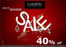 Carbon Fine Jewellery, End of Season Sale, Upto 40% off