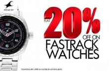 Get Flat 20% off on Fastrack Watches until 18 November 2012 in Mumbai