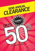 La Senza Semi Annual Clearance Sale - Upto 50% off ticket price on selected styles. Starts on 21 June 2012