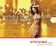 Akshay Tritiya offers at Viviana Mall, Akshaya Tritiya Offers in Thane, Gold by Gili, Nishka, Pure Gold India, Hastakala, Tara Jewellers, Tanishq, Sia Art Jewellery, Cygnus Jewellery, Prima Gold India, Maahi, Ayesha.accessories
