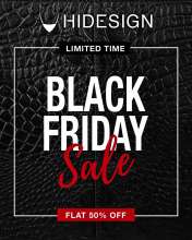 Black Friday Sale - Flat 50% off at Hidesign