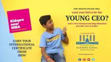 International Business school of Washington & Kidspreneur brings a great opportunity with online course MBA - Young CEO for kids and Teens