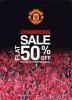 Manchester United Apparels Champions Sale, Flat 50% off on Select Merchandise at Manchester united, High Street Phoenix, Lower Parel
