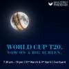 Events in Mumbai - T20 World Cup Match Screening at the Courtyard, High Street Phoenix, Lower Parel on 31st March and 3rd April 2016, 730.pm