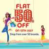 Sales in Mumbai, Flat 50% off Sale, 12 July 2014, Inorbit Mall Malad