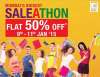Sales in Mumbai - Mumbai's Biggest Saleathon - Flat 50% off at R City Mall Ghatkopar from 9 to 11 January 2015