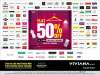 Sales in Thane - Flat 50% off Sale on Over 250 Brands at Viviana Mall Thane on 16 & 17 January 2016, 8.am to midnight