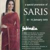 Events in Mumbai - A special promotion of Saris from 11 to 13 January 2013 at select fabindia stores in Mumbai