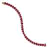 Bracelet by ANMOL crafted in 18 K gold and set with rubies and round brilliant diamonds