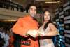 Sandip Soparrkar with Neetu Chandra at India Dance Week