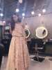 Adorable actress Sana Khan wearing ‘Althea Krishna’ outfit  in Mumbai