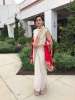 Actress Taapsee Pannu wearing a Rashi Kapoor Saree for American Asian Heritage Festival in New Jersey.