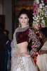 Actress Urvashi Rautela wearing KALKI Fashion for Neil Nitin Mukesh’s wedding in Mumbai