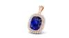Jill Delight Blue Sapphire Pendant. Rs.1,31,492